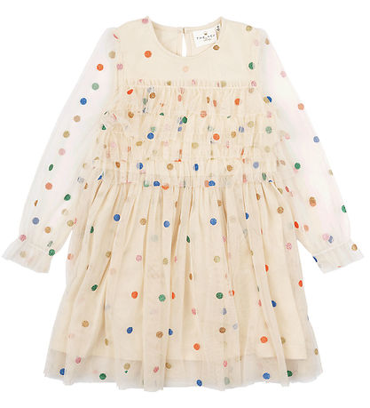 The New Siblings Kjole - TnstNarian - Tyl - White Swan/Prikker The New Siblings Kjole - TnstNarian - Tyl - White Swan/Prikker