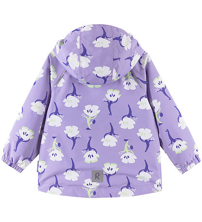 Reima Sommerjakke - Hete - Lilic Amethyst m. Blomster Reima Sommerjakke - Hete - Lilic Amethyst m. Blomster