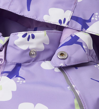 Reima Sommerjakke - Hete - Lilic Amethyst m. Blomster