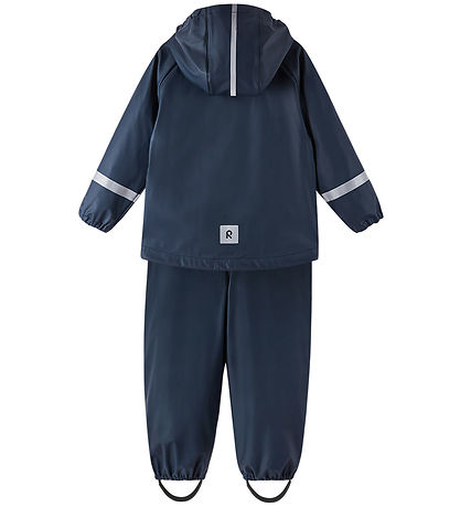 Reima Regntøj m. Seler - Tihku - PU - Navy