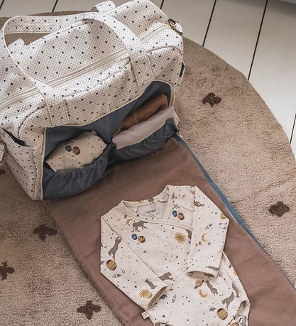 That's Mine Pusletaske - Benne Nursing Bag - Lots of Love Sky