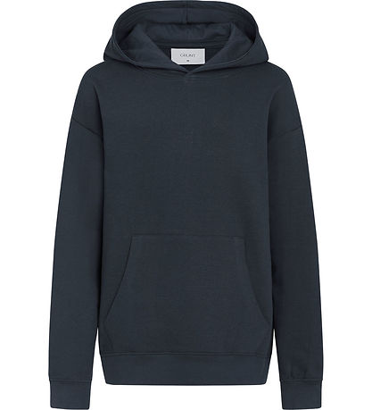Grunt Hættetrøje - GrMarlo - Navy m. Print