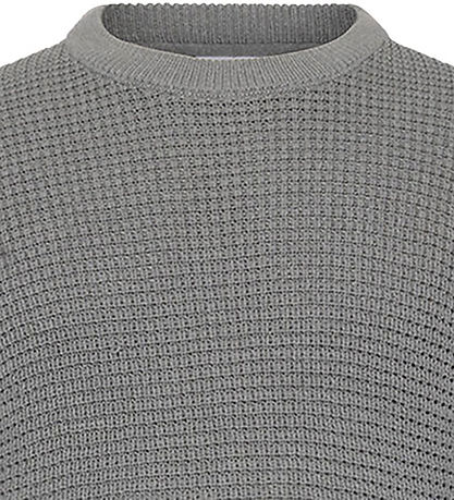 Grunt Bluse - Strik - GrAnker - Gråmeleret