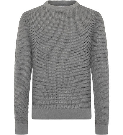 Grunt Bluse - Strik - GrAnker - Gråmeleret