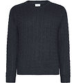 Grunt Bluse - Strik - GrTue - Navy Grunt Bluse - Strik - GrTue - Navy