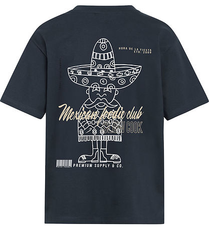 Grunt T-shirt - GrTijuana - Navy m. Print Grunt T-shirt - GrTijuana - Navy m. Print