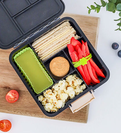 MontiiCo Silikoneforme - Bento Cups Mixed - 3 stk. - Matcha
