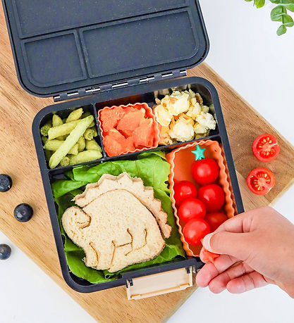 MontiiCo Silikoneforme - Bento Cups Mixed - 3 stk. - Tangerine MontiiCo Silikoneforme - Bento Cups Mixed - 3 stk. - Tangerine