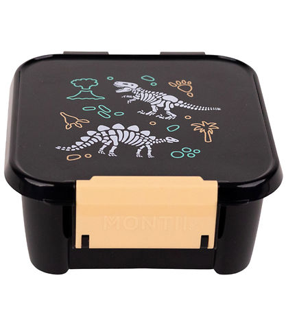 MontiiCo Snackboks m. 3 Rum - Bento Two - 500 ml - Dinosaur Land MontiiCo Snackboks m. 3 Rum - Bento Two - 500 ml - Dinosaur Land