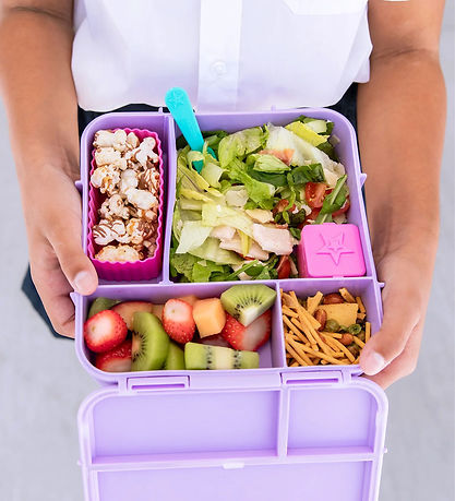 MontiiCo Madkasse m. 5 Rum - Bento Plus - 1,3 l - Dusk