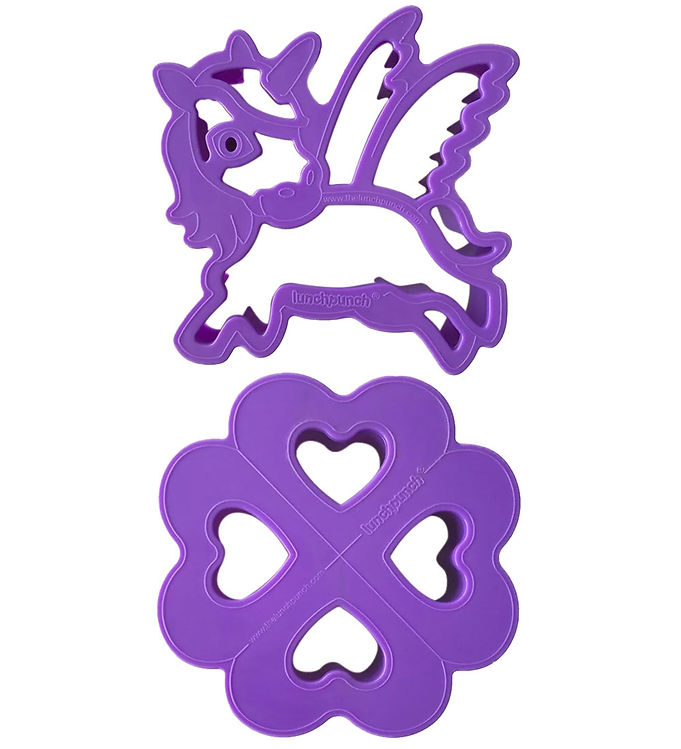 Lunch Punch Udstikkere - 2 stk. - Unicorn