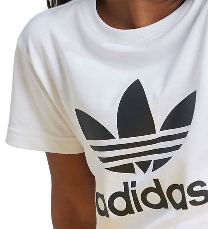 adidas Originals T-shirt - Trefoil - White adidas Originals T-shirt - Trefoil - White