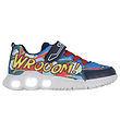 Geox Blinkesko - J Wroom - Royal/Red Geox Blinkesko - J Wroom - Royal/Red