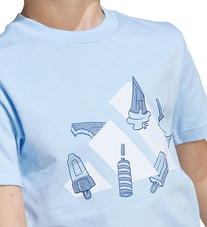 adidas Performance T-shirt - LK L Ice - Globlu adidas Performance T-shirt - LK L Ice - Globlu
