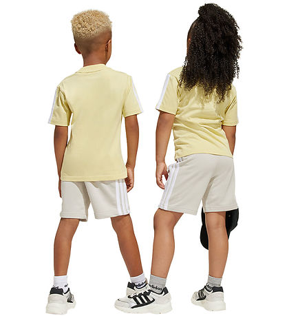 adidas Performance Shorts - LK 3S FT SH 220 - Wonalu/White