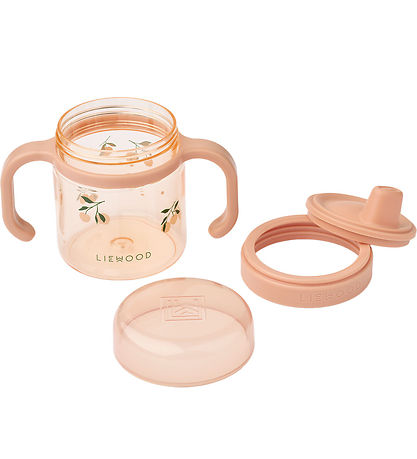 Liewood Kop m. Tud - 280 ml - Peach/Sea Shell