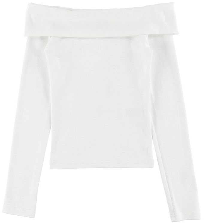 Grunt Bluse - Cropped - GrTavi - Off White