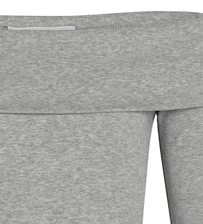 Grunt Bluse - Cropped - GrTavi - Gråmeleret Grunt Bluse - Cropped - GrTavi - Gråmeleret