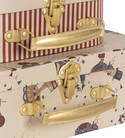 Konges Sløjd Kuffertsæt - 2-pak - Circus Mix Konges Sløjd Kuffertsæt - 2-pak - Circus Mix