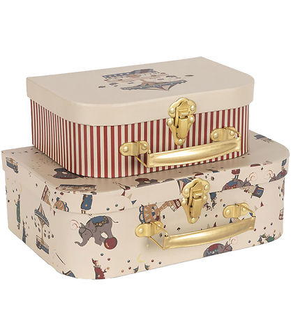 Konges Sløjd Kuffertsæt - 2-pak - Circus Mix Konges Sløjd Kuffertsæt - 2-pak - Circus Mix
