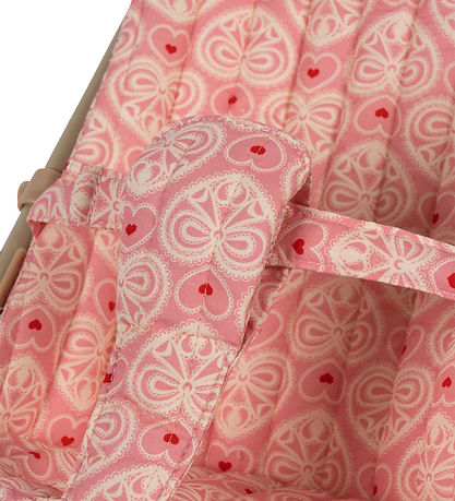 Konges Sløjd Dukkeklapvogn - Lacy Pink Konges Sløjd Dukkeklapvogn - Lacy Pink