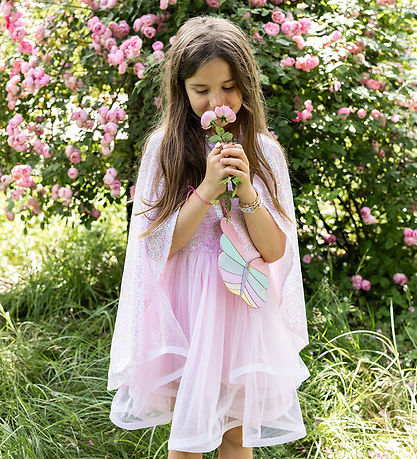 Great Pretenders Udklædning - Pink Sequins Twirl Cape Great Pretenders Udklædning - Pink Sequins Twirl Cape