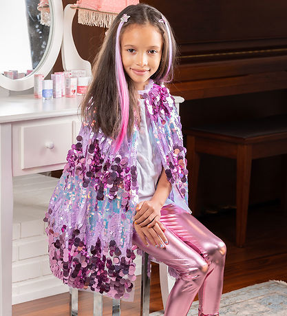 Great Pretenders Udklædning - The 5th Avenue Purple Pailette Cap Great Pretenders Udklædning - The 5th Avenue Purple Pailette Cap