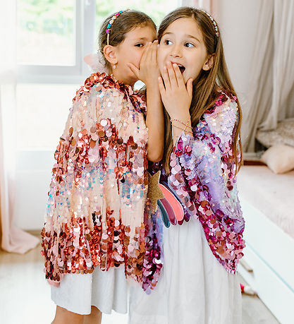 Great Pretenders Udklædning - The 5th Avenue Purple Pailette Cap Great Pretenders Udklædning - The 5th Avenue Purple Pailette Cap