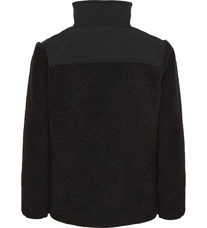 Didriksons Fleecejakke - Teddy - Exa Half Zip - Sort Didriksons Fleecejakke - Teddy - Exa Half Zip - Sort