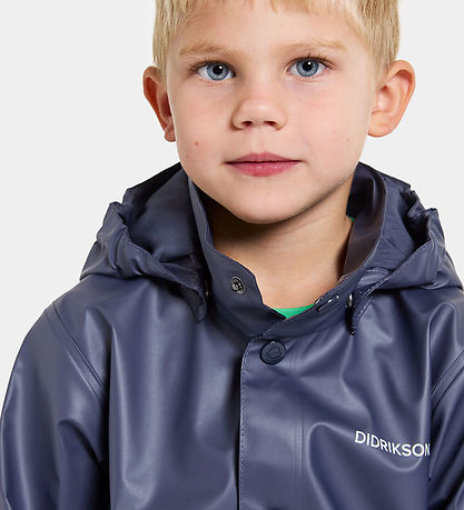 Didriksons Regnjakke - PU - Jojo - Navy