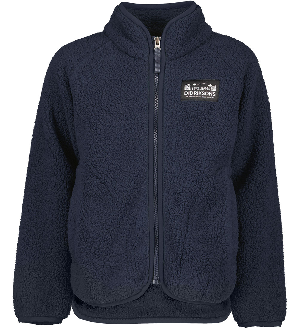 Didriksons Fleecejacke - Teddy - Gibbs - Navy - Didriksons - 90 - Fleecejacken