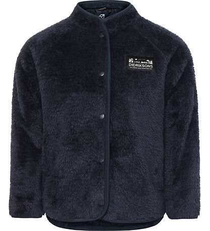 Didriksons Jakke - Imiteret Pels - Mylla - Navy Didriksons Jakke - Imiteret Pels - Mylla - Navy
