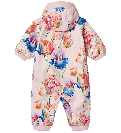 Molo Softshelldragt m. Fleece - Hill - Tulip Pink