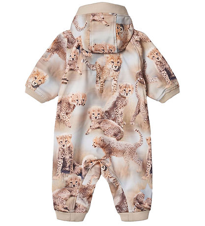 Molo Softshell Suit w. Fleece - Hill - Cheetah Cubs