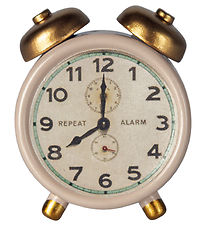 Maileg Miniature Vækkeur - Mus - Pudder