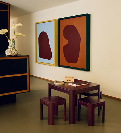 Flexa Bord - Lille - 60x47 cm - Nova - Pomegranate Flexa Bord - Lille - 60x47 cm - Nova - Pomegranate