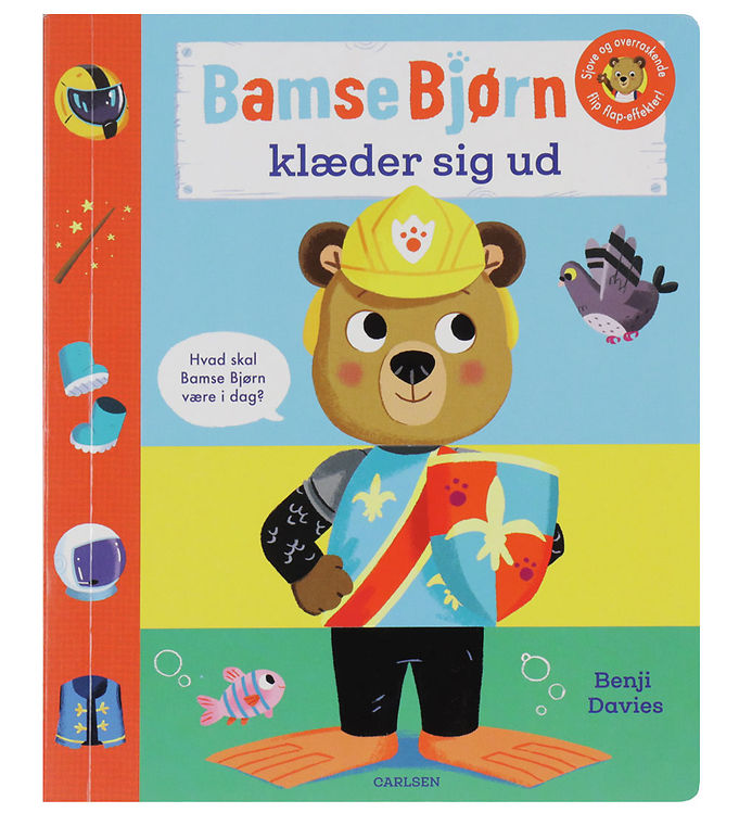 Forlaget Carlsen Bog - Bamse Bjørn Klæder Sig Ud - Dansk
