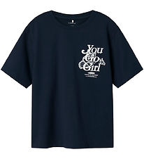 Name It T-shirt - NkfDabbo - Navy Blazer m. Print Name It T-shirt - NkfDabbo - Navy Blazer m. Print