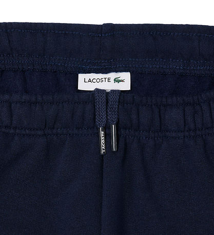 Lacoste Sweatshorts - Navyblå/Limestone m. Logo