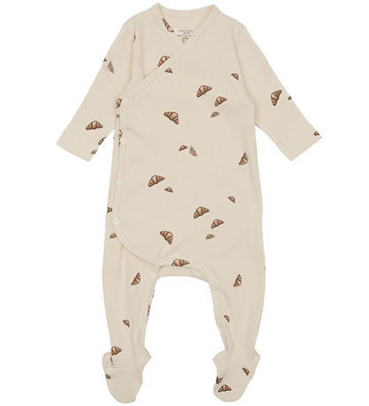 VACVAC Jumpsuit w. Feet - Rib - Toulon - Croissant Mini