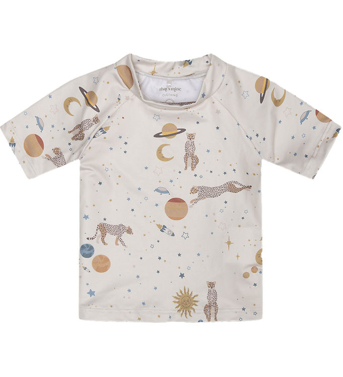 That's Mine Sami UV bade t-shirt UV50+ 116cm 6Y - Leo Espace