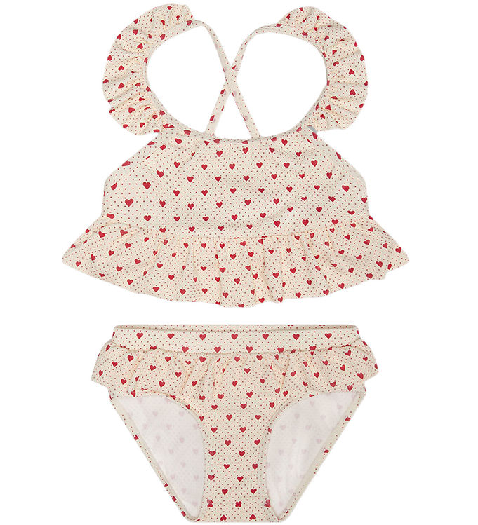 That's Mine - Saga Bikini - Lots of love red - 92cm - 2Y