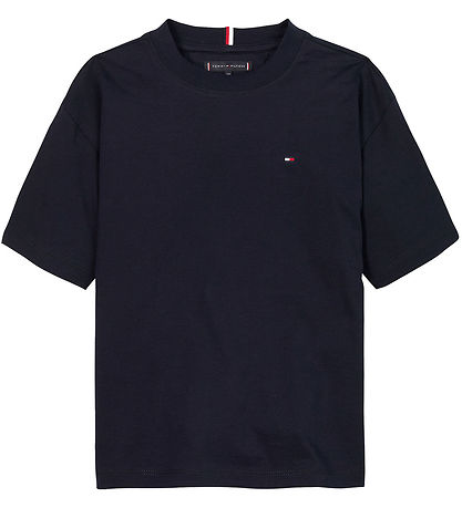 Tommy Hilfiger T-shirt - Essential - Dark Night Navy Tommy Hilfiger T-shirt - Essential - Dark Night Navy