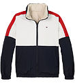 Tommy Hilfiger Jakke - Vendbar - Classic Beige/Rev Colourblock Tommy Hilfiger Jakke - Vendbar - Classic Beige/Rev Colourblock