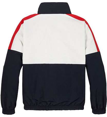 Tommy Hilfiger Jakke - Vendbar - Classic Beige/Rev Colourblock Tommy Hilfiger Jakke - Vendbar - Classic Beige/Rev Colourblock