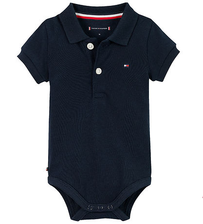 Tommy Hilfiger Polobody k/æ - Gavepose - Dark Night Navy