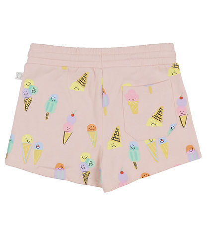 Stella McCartney Kids Sweatshorts - Glicine/Ice Creme Stella McCartney Kids Sweatshorts - Glicine/Ice Creme