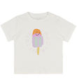 Stella McCartney Kids T-shirt - Ivory m. Is Stella McCartney Kids T-shirt - Ivory m. Is
