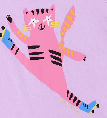 Stella McCartney Kids T-shirt - Lilla m. Kat