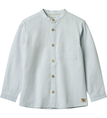 Wheat Shirt - Willum - Light Blue Chambray